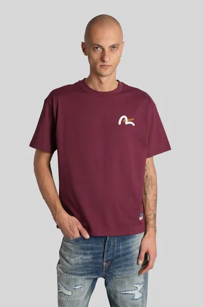 Evisu T-shirt In Red