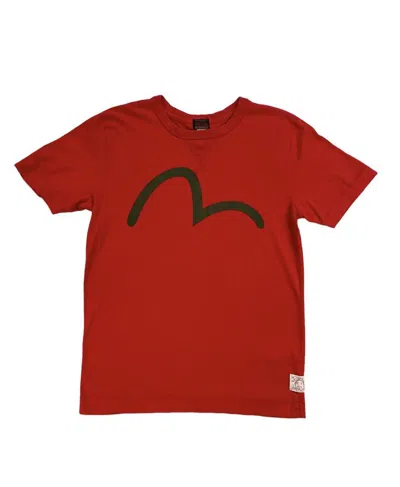 Pre-owned Evisu T-shirt In Red