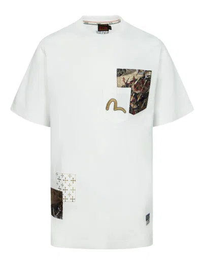 Evisu T-shirts And Polos White