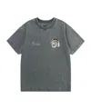 Evisu Tiger Embroidered T-shirt In Gray
