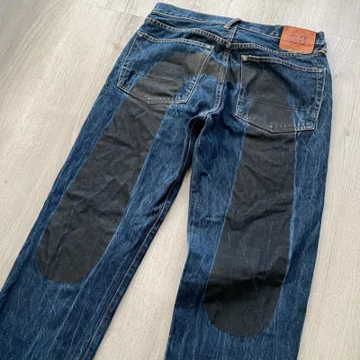 Pre-owned Evisu X Vintage Evisu Japan Lot 0001 No3 Denim Jeans In Blue