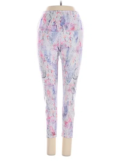 Pre-owned Evolution And Creation Active Pants In Pink