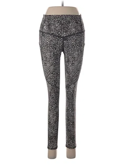 Pre-owned Evolution And Creation Active Pants In Silver