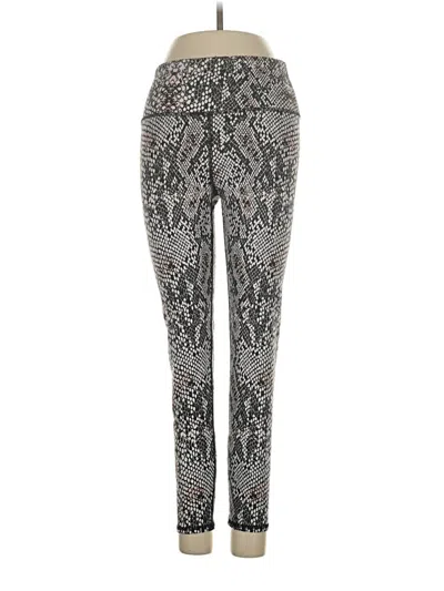 Pre-owned Evolution And Creation Leggings In Silver
