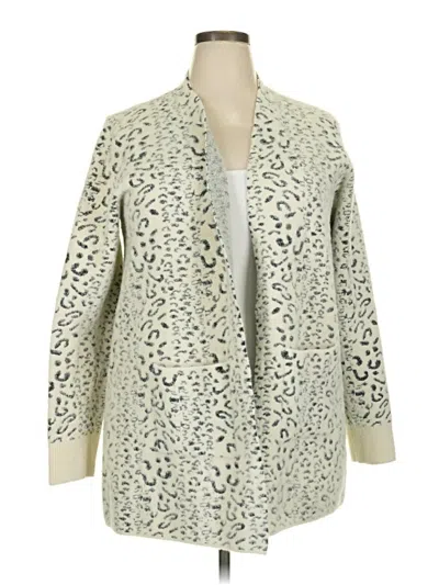 Pre-owned Evolution By Cyrus Blazer Jacket In White