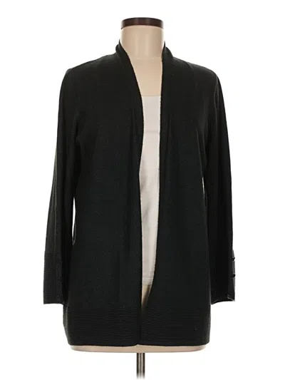 Pre-owned Evolution By Cyrus Cardigan Sweater In Black