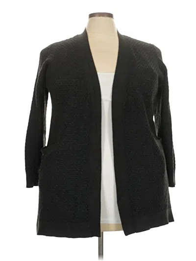 Pre-owned Evolution By Cyrus Cardigan Sweater In Black