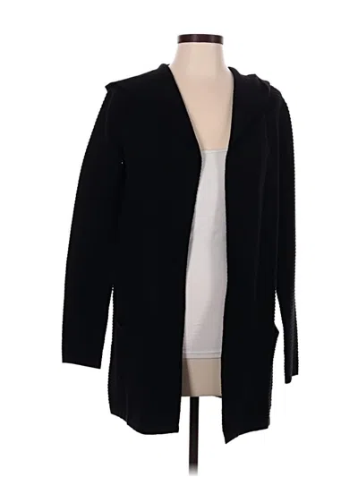 Pre-owned Evolution By Cyrus Cardigan Sweater In Black