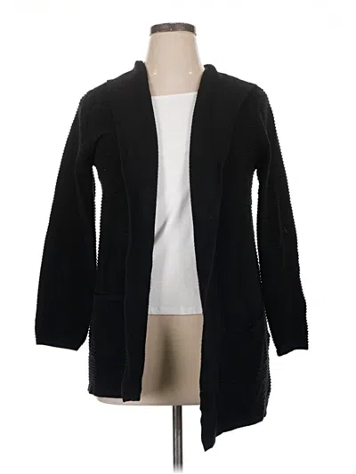 Pre-owned Evolution By Cyrus Cardigan Sweater In Black