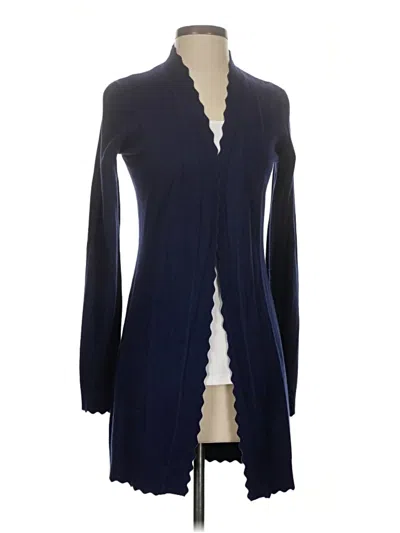 Pre-owned Evolution By Cyrus Cardigan Sweater In Blue