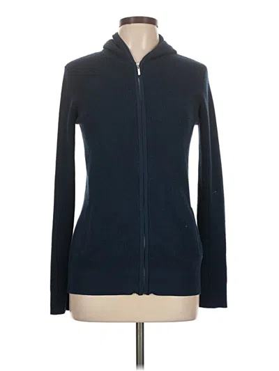 Pre-owned Evolution By Cyrus Cardigan Sweater In Blue