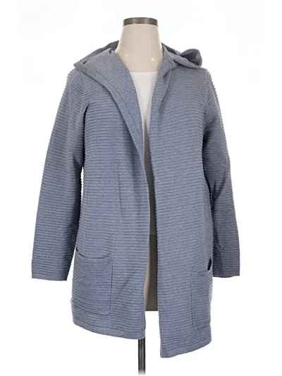 Pre-owned Evolution By Cyrus Cardigan Sweater In Blue