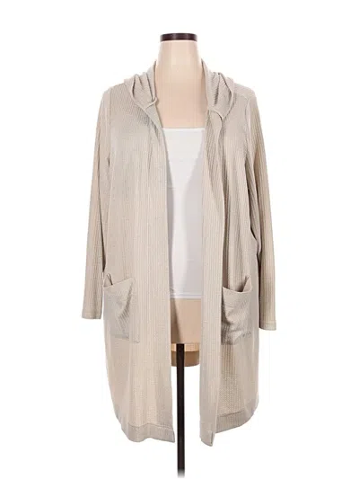 Pre-owned Evolution By Cyrus Cardigan Sweater In Brown