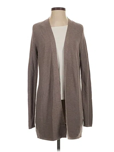 Pre-owned Evolution By Cyrus Cardigan Sweater In Brown
