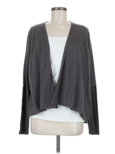 Pre-owned Evolution By Cyrus Cardigan Sweater In Gray
