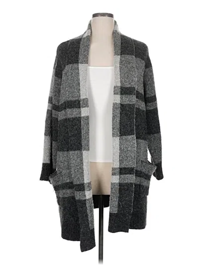 Pre-owned Evolution By Cyrus Cardigan Sweater In Gray