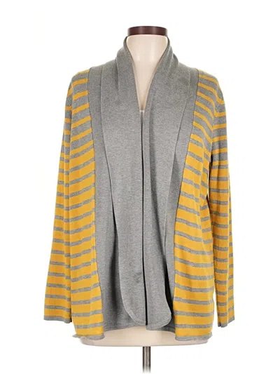 Pre-owned Evolution By Cyrus Cardigan Sweater In Gray