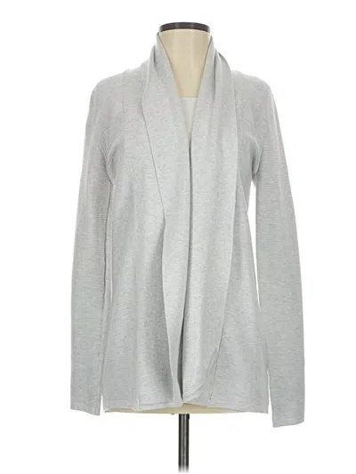 Pre-owned Evolution By Cyrus Cardigan Sweater In Gray