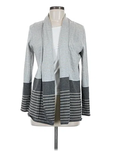 Pre-owned Evolution By Cyrus Cardigan Sweater In Gray