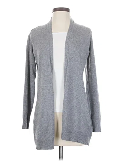 Pre-owned Evolution By Cyrus Cardigan Sweater In Gray