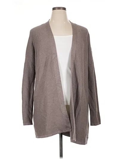 Pre-owned Evolution By Cyrus Cardigan Sweater In Gray