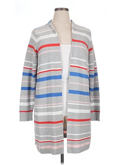 Pre-owned Evolution By Cyrus Cardigan Sweater In Gray