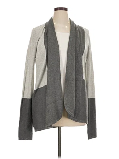 Pre-owned Evolution By Cyrus Cardigan Sweater In Gray