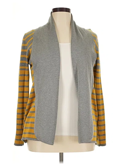 Pre-owned Evolution By Cyrus Cardigan Sweater In Gray
