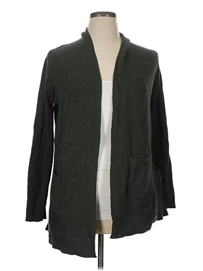 Pre-owned Evolution By Cyrus Cardigan Sweater In Green