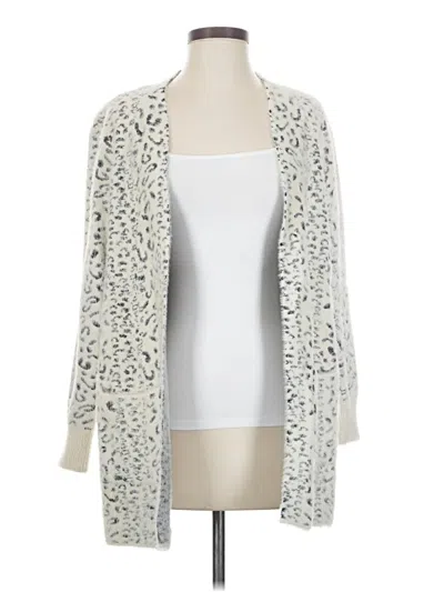 Pre-owned Evolution By Cyrus Cardigan Sweater In Ivory