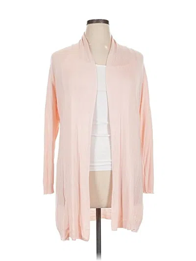 Pre-owned Evolution By Cyrus Cardigan Sweater In Pink