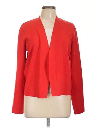 Pre-owned Evolution By Cyrus Cardigan Sweater In Red