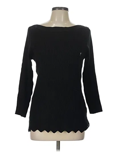 Pre-owned Evolution By Cyrus Pullover Sweater In Black