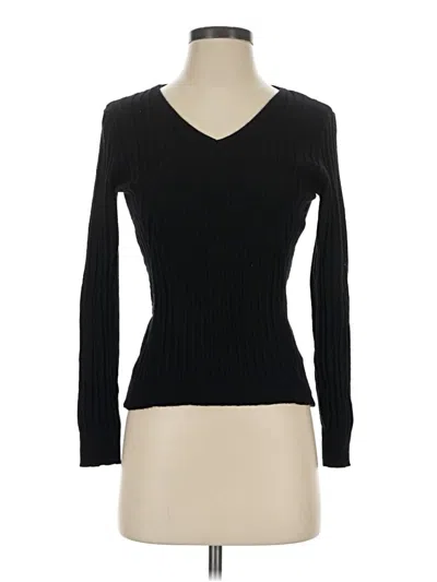 Pre-owned Evolution By Cyrus Pullover Sweater In Black