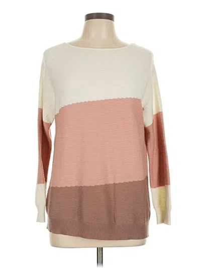 Pre-owned Evolution By Cyrus Pullover Sweater In Brown