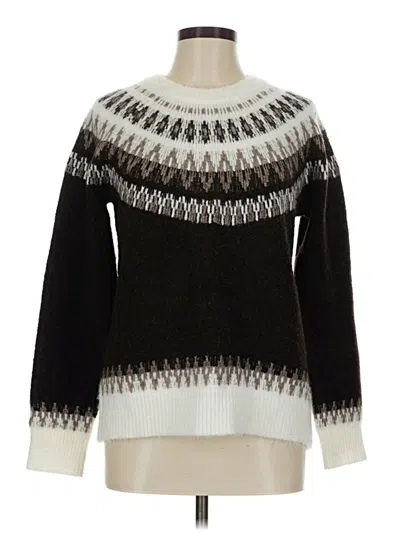 Pre-owned Evolution By Cyrus Pullover Sweater In Brown