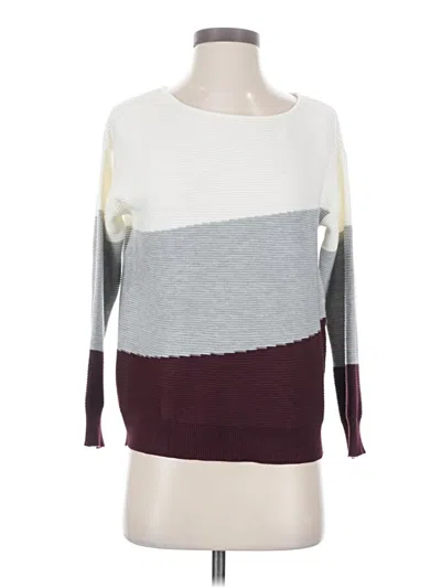 Pre-owned Evolution By Cyrus Pullover Sweater In Burgundy