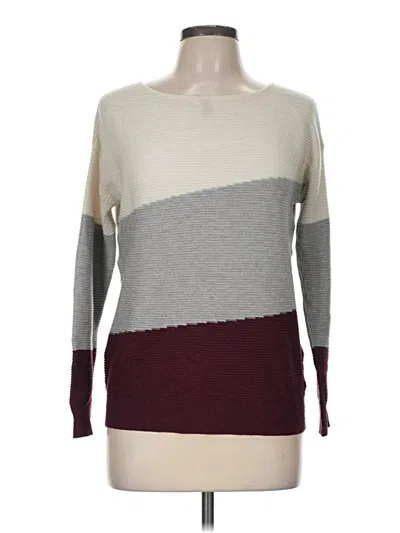Pre-owned Evolution By Cyrus Pullover Sweater In Burgundy