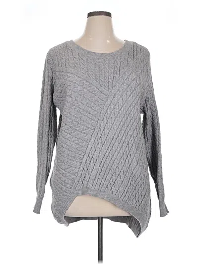 Pre-owned Evolution By Cyrus Pullover Sweater In Gray