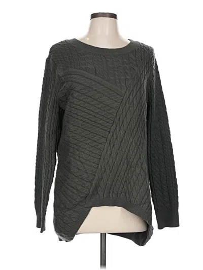 Pre-owned Evolution By Cyrus Pullover Sweater In Gray