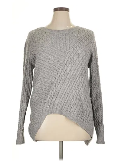 Pre-owned Evolution By Cyrus Pullover Sweater In Gray