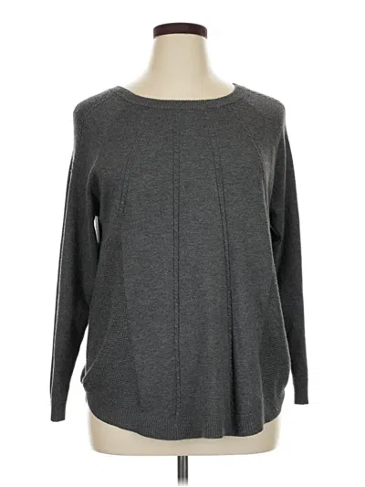 Pre-owned Evolution By Cyrus Pullover Sweater In Gray