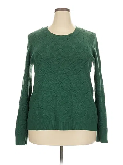 Pre-owned Evolution By Cyrus Pullover Sweater In Green