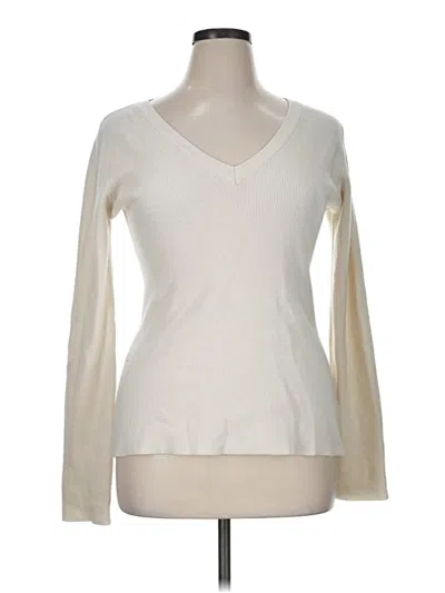 Pre-owned Evolution By Cyrus Pullover Sweater In Ivory