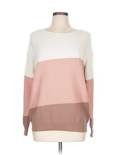 Pre-owned Evolution By Cyrus Pullover Sweater In Pink