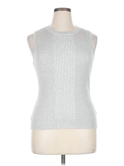 Pre-owned Evolution By Cyrus Pullover Sweater In Silver