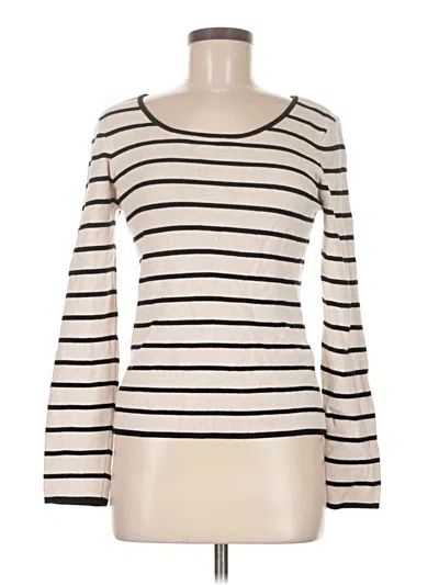 Pre-owned Evolution By Cyrus Pullover Sweater In White