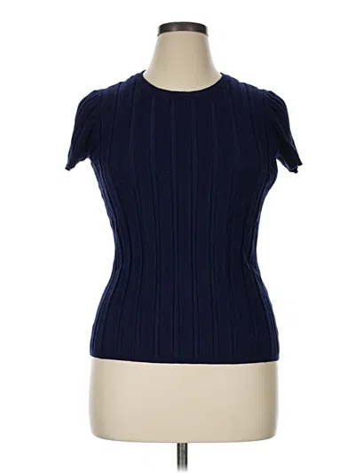 Pre-owned Evolution By Cyrus Sweater Vest In Blue