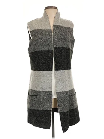 Pre-owned Evolution By Cyrus Sweater Vest In Gray