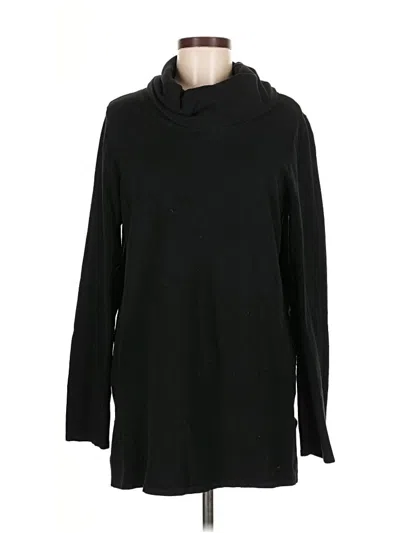 Pre-owned Evolution By Cyrus Turtleneck Sweater In Black